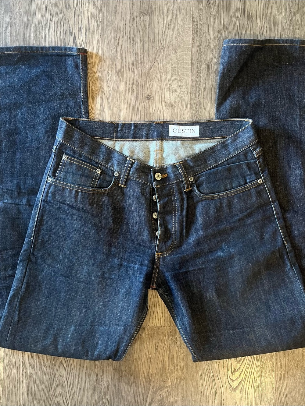 Gustin #101 Selvedge Denim Jeans Slim Made in USA